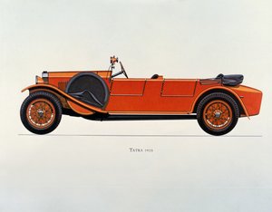 タトラモーターカー、1925 作： French School