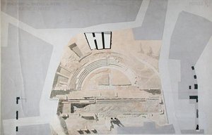 アルルの円形闘技場 作： French School