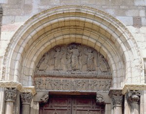 アセンション、ポルトミエージュヴィルの鼓膜、c.1120 作： French School