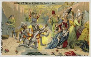 バルデアーデント、ホテルサンポル、パリ、1393 作： French School