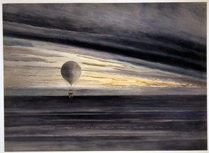 1875年3月、パブ1875-1880、パリからボルドーまでの長距離飛行中のゼニス風船