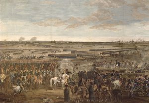 ライプチヒの戦い、フォアグラウンドでのナポレオンの詳細、1813年のOcober 1813（203343を参照） 作： French School