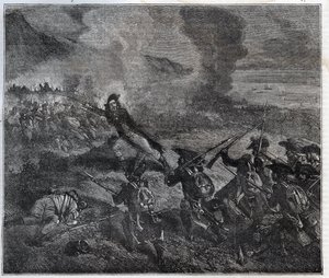 ロアノの戦いは、第一次連合軍の戦争中の1795年11月23日から24日にかけて発生した。モーリス・ラ・シャレストによる新国民百科事典 - 1870年-。 作： French School