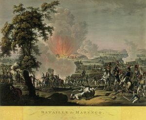 マレンゴの戦い、1800年6月14日 作： French School