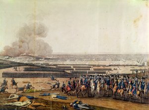 モスクワの戦い、1812年9月7日（詳細） 作： French School