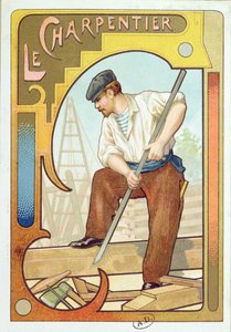 大工、1899年頃 作： French School