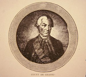 The Comte de Grasse（リトグラフ） 作： French School