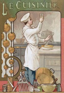 クック、1899年頃 作： French School