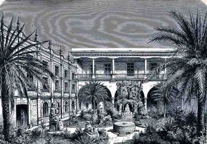 新世界の古代都市のメキシコ博物館、クロードジョセフデザイアシャルネによるパブ。 1887 作： French School