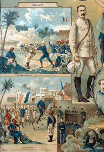 1892年のDahomeyキャンペーン 作： French School