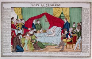 ナポレオン・ボナパルトの死（1769-1821）c.1840 作： French School