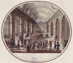二十一ジロンディスト議員の死、1793年10月31日（10ブルメール2年目） 作： French School