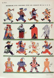 雄牛の死、1889年のラレヴューイラストレーションによるイラスト 作： French School