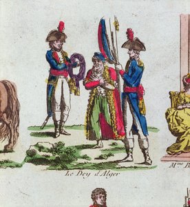 アルジェの陰、1799年 作： French School