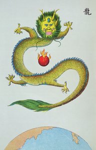 太陽を象徴する竜