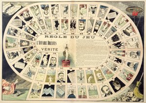 ドレイファス事件ゲーム、19世紀後半のさまざまな人物の肖像画