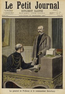 ドレイファス事件、1897 作： French School