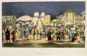 提灯祭り、パブ。フォーメンティン、1824-27 作： French School