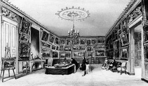 Galerie Durand-Ruel、103、rue des Petits-Champs、パリ、19世紀後半 作： French School