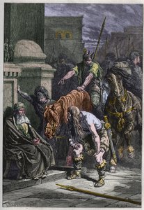 ローマのガリア人 - フランソワ・ギゾーの「孫に語るフランスの歴史」からの版画 - 1872-1876年 作： French School