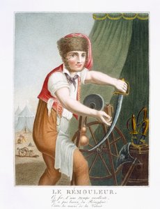 グラインダー、1816年 作： French School