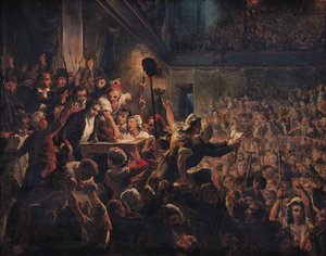 副大統領ジャンフェロー（1759-95）がフランソワアントワーヌボワシーダングラス（1756-1826）に贈呈された1795年5月20日
