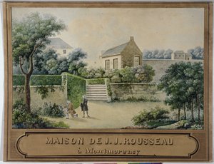 モンモランシーのエルミタージュ（紙のトイレ） 作： French School