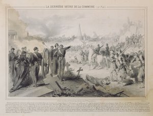 コミューンの最後の時間、1871年5月27日 作： French School