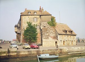 サミュエルドシャンプラン（1567-1635）がニューフランスに向けて出発した中尉、1603年3月15日、1608年4月16日 作： French School