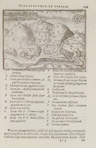 エルサレムのオリーブ山、イテナリウムHierosolymitanum、J。コトビコ作、1619年 作： French School