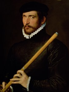 片目フルート奏者、1566 作： French School