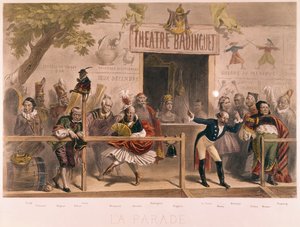 パレード、ナポレオン3世の風刺画とその宮廷（1808-73）、ラメナジェリーインペリアーレ、1870年頃