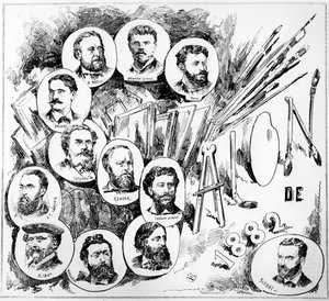 1882年のパリサロン 作： French School