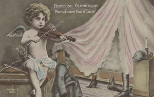 The Patriotic Lullaby」（カラーリトグラフ 作： French School