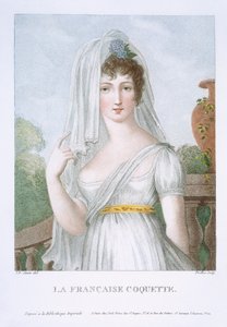 かなりフランスの少女、1816年頃 作： French School