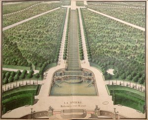 川は、18世紀初頭の "マーリーの庭"から1706-07年に改造されました。 作： French School