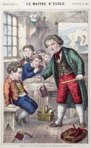 スクールマスター、1860〜70年頃 作： French School
