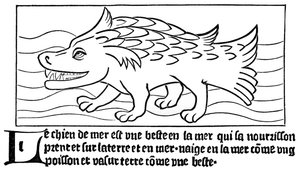 「海の犬」 作： French School