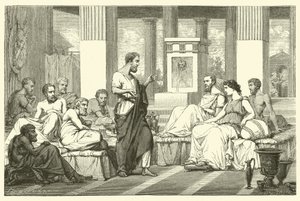 古代ギリシャの七賢人（彫刻 作： French School