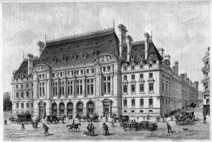 ソルボンヌ大学は1887年にエコール通りから改築されました。 作： French School