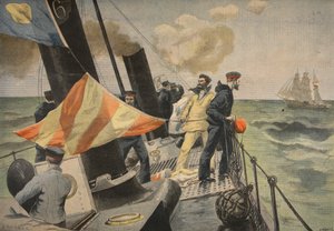 スペイン系アメリカ人戦争、ルプティジャーナルのイラスト：サプリメントイラストレーター、1898 作： French School