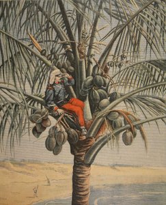 スペイン系アメリカ人戦争、ルプチジャーナルのイラスト：サプリメントイラストレーター、1898年6月12日 作： French School