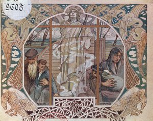 唯一の希望としての自由の精神、オー・デラ・デ・オーシャン、1909年の表紙イラスト 作： French School