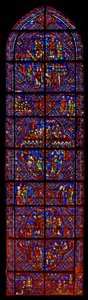 聖ニコラスウィンドウ（w29a） 作： French School