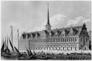 証券取引所、コペンハーゲン、1846 作： French School