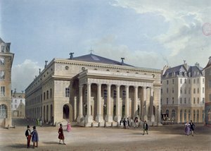 ロデオン劇場、1830〜40年頃 作： French School