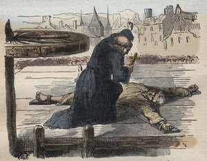ジャン・カラスの拷問、すべての人々の有名な原因からの描写...、アルマンド・フキエ、1858-67 作： French School