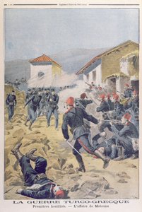 1897年5月のルプチジャーナルによるトルコとギリシャの戦争 作： French School