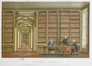 ベルサイユ城のヴェルジェンヌ図書館 作： French School