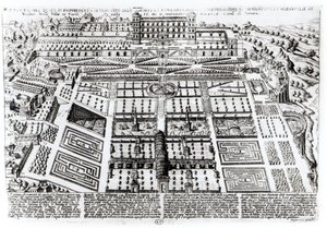 ヴィラデステパレスアンドガーデンズ、チボリ、イタリア、1600年頃 作： French School
